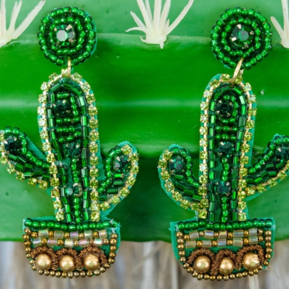 Cactus Earrings